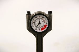 Piston Clock with White RPM Gauge Face - Unique Car Enthusiast Gift, Steampunk Clock for Gearheads, Automotive Decor - Ben's Auto Decor