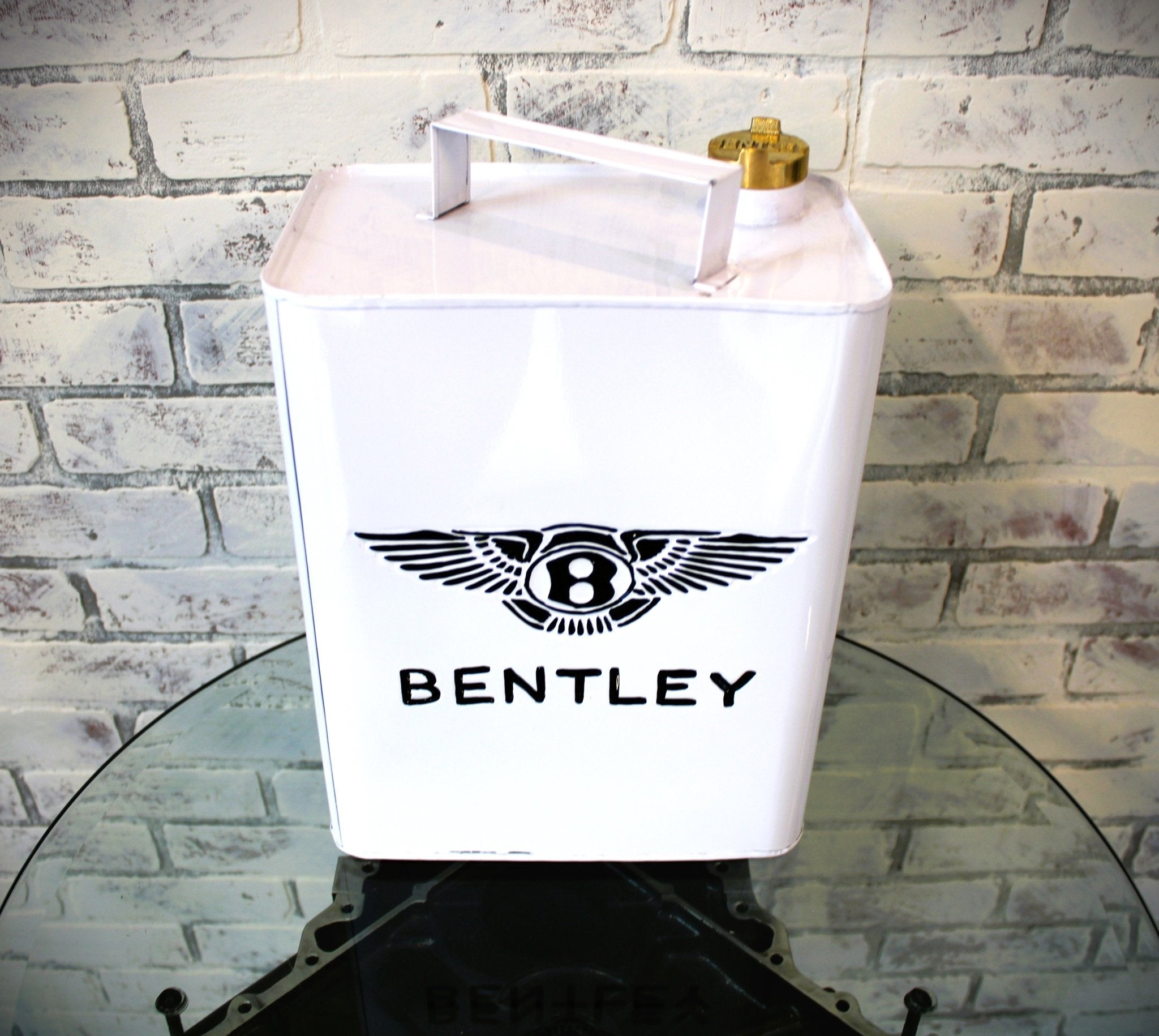 Vintage Style Bentley Fuel Can – Hand - Painted & Limited Edition - Ben's Auto Decor